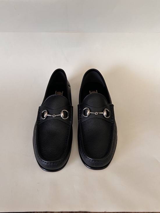 GUCCI Men\'s Horsebit 1953 Loafers Black Leather Size 10 (US) NIB 816370 AAEHX main image 6